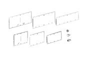 Rack-Gehäuse - APC HyperPod Frame 4ft Aisle End Panel - FS-FM-4005-B