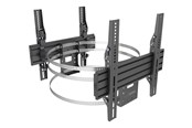 Wandhalterungen, AV-Halterungen & AV-Möbel - Multibrackets M Pro Series - mounting kit - dual side - for 2 flat panels - black - Max 35 kg - recommended for 65" - 7350105213076