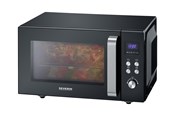 Mikrowellen-/Miniofen - SEVERIN MW 7763 - microwave oven with grill - freestanding - black/stainless steel - 7763000