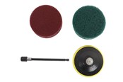 Bohrer & Bits - Work>it Power Scrubs Cleaning Pads for Drills - 63841