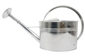 Gartenbewässerung - Home>it Watering Can with Rose Head 5 litres Galvanised - 91504