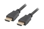 Display Kabel - Lanberg HDMI cable with Ethernet - 20 m - CA-HDMI-10CC-0200-BK