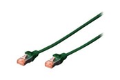 Netzwerk - Kabel - DIGITUS patch cable - 5 m - green RAL 6016 - 5m - DK-1644-050/G