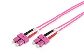 Netzwerk - Kabel - DIGITUS Fiber Optic Multimode Patch Cord - 2m - Rosa - 2m - DK-2522-02-4