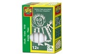Kreativ-Spiele - SES Creative Chalk - White 12 pcs. - 00200