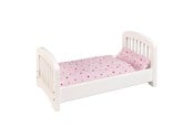 Puppen & Zubehör - Goki Wooden Doll Bed - 51734