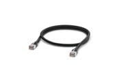 Netzwerk - Kabel - Ubiquiti UniFi Patch Cable Outdoor Black 1m - Schwarz - 1m - UACC-CABLE-PATCH-OUTDOOR-1M-BK