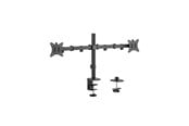 Monitorhalterung - Gembird Monitor Arm Pole - Adjustable desk arm 2-displays 17"-32" - MA-D2-01