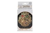 Brettspiele - Paladone Hogwarts Playing Cards in a Tin Black - PP11186HP