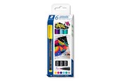 Utensilien zum Schreiben und Zeichnen - Staedtler Universal pen Lumocolor M per 6pcs - 317 C6