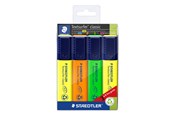 Utensilien zum Schreiben und Zeichnen - Staedtler Highlighter Textsurf.cl.4pcs.wallet - 364-S WP4P