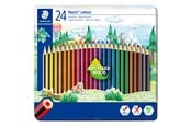 Utensilien zum Schreiben und Zeichnen - Staedtler Col. pencil Noris c. 24pc 100% PEFC - 185 M24