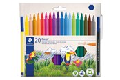 Utensilien zum Schreiben und Zeichnen - Staedtler Fibre-tip pens Noris 20pcs wallet - 326 C20