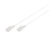 Netzwerk - Kabel - DIGITUS Slim - patch cable - 3 m - grey - Grau - 3m - DK-1617-030S