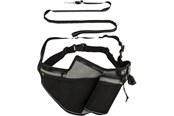 Hunde - Trixie Jogging Belt with lead 70–130 cm/23cm.1.15–1.50 m/20mm - TX12769