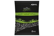 Fische - AQUAEL Aqua Decoris Gravel Dark gray 2kg - 972709