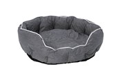 Hunde - Dogman Bed Buddy Oval Grey L 70x55x23cm - 805804