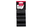 Hunde - Dogman Kompakte schwarze Mini-Kotbeutel (4x20 Stück) - 738911