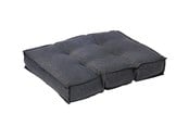 Hunde - Dogman Dyna Classy Memory Foam Pet Bed Grey XXL 110x70x12cm - 805674