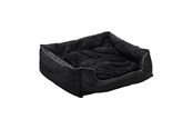 Hunde - Dogman Bed Buddy Rectangular S Black 50x43x19cm - 805754