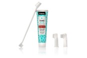 Hunde - Dogman Hunde-Zahnpflege-Set mit Rindergeschmack 100g - 575046
