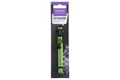 Katzen - Dogman Katzenhalsband Gina mit Cat Safe Mechanismus und Glocke Grün 30cm - 154502