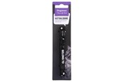 Katzen - Dogman Reflektierendes Katzenhalsband mit Sicherheitsverschluss und Glocke Schwarz 10mmx20-30cm - 154510