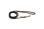Hunde - Dogman Leather Leash Lina Brown S 9mm x 180cm - 220315