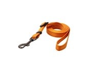 Hunde - Dogman Iris Verstellbare Nylon Hundeleine Orange Klein 10mm 120-200cm - 223024