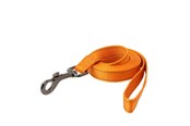 Hunde - Dogman Iris Nylon-Hundeleine Orange S 15mmx180cm - 223125
