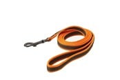 Hunde - Dogman Antirutsch-Leine Iris Orange 180cm - 223206