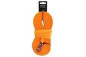 Hunde - Dogman Iris Gewebte Schleppleine mit Karabinerhaken Orange 20mm 15m - 224013
