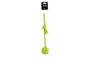 Hunde - Dogman Spielzeug Ball/Seil Grün 6/35cm - 325017