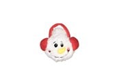 Hunde - Dogman Cat Toy Christmas Snowman Head 15cm - 333437