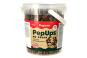 Hunde - Dogman Pep Ups No Grain Pute Hundesnacks 500g - 472538