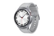 Smartwatches, Pulsuhren, Sportuhren & Schrittzähler - Samsung Galaxy Watch6 Classic 47mm 4G - Silver - SM-R965FZSAEUB