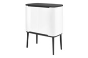 Küchenzubehör - brabantia Bo Touch Bin - rubbish bin - 34 L - white - 31 35 47