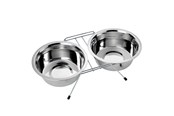 Hunde - Dogman Foodbar 2 bowls - 369802