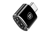 USB Kabel - Baseus USB-A to USB-C OTG Adapter - Black - CATOTG-01