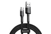 USB Kabel - Baseus Cafule Micro USB cable 1.5A 2m (Gray + Black - CAMKLF-CG1