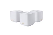 Wlan Router - ASUS ZenWiFi XD4 Plus White (3-Pack) - Mesh router Wi-Fi 6 - 90IG07M0-MO3C40