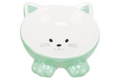 Katzen - Trixie Ceramic Bowl cat 0.15 l/ø 14 cm assorted colours - TX24807