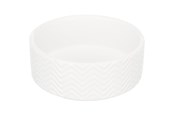 Hunde - Trixie Ceramic Bowl dog 0.4 l/ø 13 cm white - TX25023