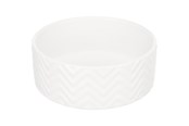 Hunde - Trixie Ceramic Bowl dog 0.9 l/ø 16 cm white - TX25024