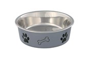 Katzen - Trixie Stainless Steel Bowl 2.0 l/ø 23 cm assorted colours - TX25245