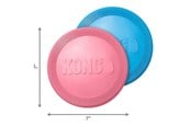Hunde - KONG Toy Flyer Puppy Frisbee - 340434