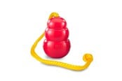 Hunde - KONG Hundespielzeug  Classic mit Seil 56cm Länge - 340589