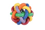 Hunde - Trixie Knotted Ball for Dogs 10cm multi-coloured - TX32622