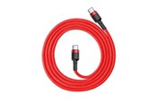 USB Kabel - Baseus Cafule Cable USB-C PD 2.0 QC 3.0 60W 1m (Red) - CATKLF-G09