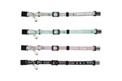 Katzen - Trixie Kitten collar with motif set assorted colours - TX4179